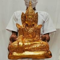 ราคา พระมหามัยมุนี ขนาด 5 นิ้ว สีปิดทอง (28633351422)
