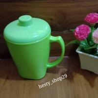 ราคา แก้วเมลามีน HIJAU พร้อมฝาปิดสีเขียว Dinner Ware เมลามีน (41057806252)