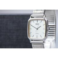 ราคา Vintage 1986 [N MINT] Seiko Dolce 9531-5000 Silver Tank 28mm Quartz Men's Watch (57757664720)