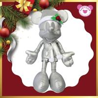 ราคา Disney Limited Edition ตุ๊กตามิกกี้เม้าส์ & มินนี่เม้าส์ ขนาด 14 นิ้ว ผ้าหนังสีเงิน-ใส่หมวกคริสมาสต์หนังสีเงิน (7662658140)