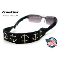 ราคา สายคล้องแว่นตา Croakies Print Anchor Black (1229943176)