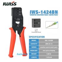 ราคา IWISS IWS-1424BN คีมย้ำหางปลากันน้ำรถยนต์ 0.14-2.0mm²(24-14AWG) (29051767125)