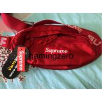 ราคา [พร้อมส่ง] Supreme waist bag ss18 Red (2206654974)