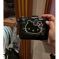 ราคา สินค้าพร้อมส่งในไทย hello kitty x miniso wallet กระเป๋าตังค์คิตตี้สีดำ มีสายคล้องข้อมือ ของแท้จากเซี่ยงไฮ้‼️ (28483850160)