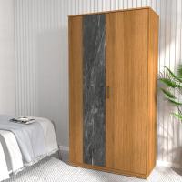 ราคา Inhome Furniture ตู้เสื้อผ้า 2 บาน W100×D53×H194 รุ่น WD-1019 Inhome Furniture 2 Doors Wardrobe W100×D53×H194 WD-1019 (10769660194)
