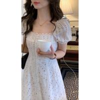 ราคา ANGEL DESIGNเดรส เดรสยาว ชุดเดรสสีขาวลูกไม้ เสื้อผ้า แฟชั่น กระโปรงส กระโปรงยาวเกาหลี ชุดเดรสสีขาวเดรสขาว (21431418950)