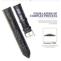 ราคา Watch Strap สายนาฬิกาหนัง สีดำ (4900306858)