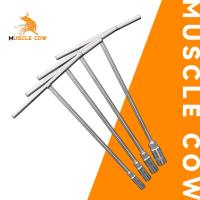 ราคา MUSCLE COW ตัวทีเบอร์ 8 10 12 14 ประแจตัวทีแบบยาว ประแจตัวที ประแจด้ามที ด้ามบล็อกตัวที ประแจ ตัวT บล็อกตัวที (20974659943)