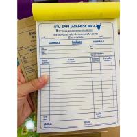 ราคา บิลเงินสดหรือใบเสร็จรับเงินหรือใบส่งของกระดาษธรรมดา2ชั้น/3ชั้น ใส่ก็อปปี้เองต่างหาก**ฟรี!!พิมพ์ชื่อที่อยู่เบอร์โทรร้าน** (15381900502)