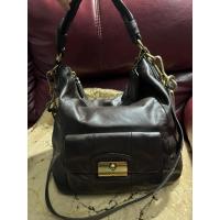ราคา กระเป๋าหนังแท้ แบรนด์แท้ COACH โค้ช สีน้ำตาล มีสายยาว (47402058250)