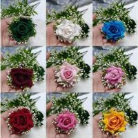 ราคา MERAH MAWAR กิ๊บติดผมดอกกุหลาบสีแดง 6 ชิ้น ฟรีให้ - หมวก / เครื่องประดับศีรษะ / ไม้เสียบกุหลาบกํามะหยี่ (26063852853)
