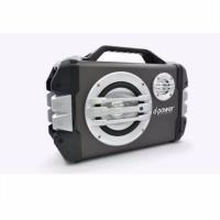 ราคา D-power Bluetooth Speaker FM MP3 Karaoke Suppored 30W ลำโพงบูลทูล รุ่น K52B (ฺBlack Kevlar Silver) (2302381683)