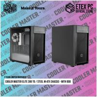 ราคา แชสซี Cooler Master Elite 300 TG / Steel mATX - พร้อม Odd E300-KG5N-S00 / E300-KN5N-S00 (21480137631)