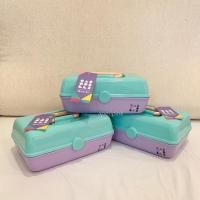 ราคา ( พร้อมส่ง❕) Caboodles <Pretty in Petite> Size M สี seafoam & lilac (14533093970)