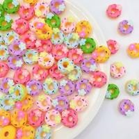 ราคา 10ชิ้นอาหารและของเล่นโดนัท DIY เรซิ่นโดนัทคละสี(ไม่เงา) (26880575218)