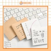 ราคา กระดาษโน๊ตแนวนอนและคาโรวินเทจพร้อมไฟล์กาว 50 แผ่น (24696436388)
