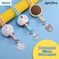 ราคา [Rock Doraemon Silicone Strap Lanyard] สายห้อยมือถือ โดเรม่อน สายห้อยโทรศัพท์แบบคล้องคอ สายคล้องมือถือ ลิขสิทธิ์แท้ (43155834966)