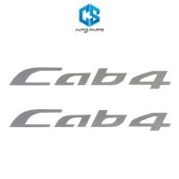 ราคา สติ๊กเกอร์ Cab4 (สีเทาอ่อน)- ISUZU D-MAX ALL NEW ปี12-19 (ติดข้างประตู) (28685401103)
