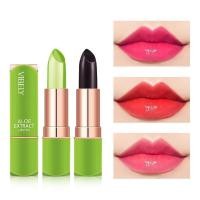 ราคา Aloe Vera Color-changing Lip Balm - ลิปสติกให้ความชุ่มชื้น - Jelly Lipstick - Hydrating Watery Lip Balm - Waterproof Non-stick Cup Long Lasting Lip Tint - Lip Care Makeup Cosmetic (24238206049)