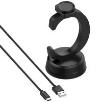 ราคา สําหรับ Amazfit Active2 แท่นชาร์จสําหรับ Amazfit Active 2/ 2 Square/ Bip 6 Charger Stand Smartwatch ชาร์จอุปกรณ์เสริม Charger สีดํา (50956516052)