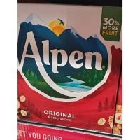 ราคา ALPEN Breakfast Muesli Cereal * 30 % MORE FRUIT * 550g (55900079078)