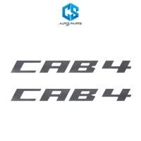 ราคา สติ๊กเกอร์ CAB4 (สีเทาอ่อน) - ISUZU D-MAX ALL NEW ปี20-24 (ติดข้างประตู) (29535615428)