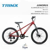 ราคา TRINX รุ่น JUNIOR22 จักรยานเสือภูเขา เฟรมอลูมิเนียม ล้อ22นิ้ว เกียร์ 7 สปีด น้ำหนัก 13.5 กก. ปี 2025 (28126060465)