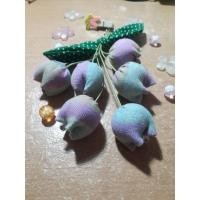 ราคา พวงกุญแจผ้าผ้าขาวม้า พวงกุญแจดอกทิวลิป คละสี สินค้าพร้อมส่ง (10446396135)