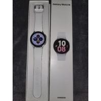 ราคา สมาร์ทวอทช์ Samsung Galaxy Watch5 44mm (Bluetooth) Silver (White Strap) (24574215325)