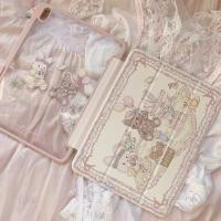 ราคา สีชมพูปราสาทหมีและกระต่ายป้องกันกรณีเหมาะสําหรับ ไอแพด7/8/911 นิ้วแท็บเล็ตป้องกันกรณี 30% ปิด อากาศ4/5 เคสป้องกัน ไอแพดแอร์3 เคสป้องกัน ไอแพด รุ่นที่ 10 (55803645325)