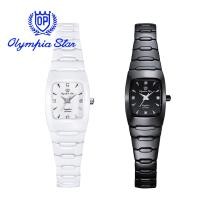 ราคา Olympia Star Watch [OPA] นาฬิกาผู้หญิง รุ่น 582-04 **ตัวเรือน/สาย เซรามิก** ( รับประกัน 1 ปีเต็ม ) (7053752378)