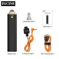 ราคา Zgcine H90 ด้ามจับพาวเวอร์ซัพพลายแบตเตอรี่ 6000mAh 14.8V 88.8Wh สําหรับไฟถ่ายภาพ (24759381831)