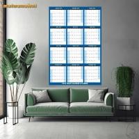 ราคา มานูชู ปฏิทินลบแห้ง, 32x48 ในปฏิทินติดผนังขนาดใหญ่, พร้อมสติกเกอร์ปากกา 12 เดือนปฏิทินลามิเนตใช้สํานักง (45608452838)