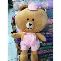 ราคา ตุ๊กตาหมอนผ้าห่มหมีบราวน์ใส่ชุดน่ารัก (1032527499)