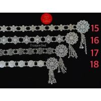 ราคา เข็มขัดเงินรมดำ เข็มขัดชุดพื้นเมือง เข็มขัดนางรำ ใส่กับผ้าถุง (22540895590)