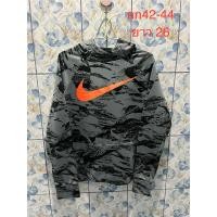 ราคา Nike Dri-fit เสื้อสเวตเตอร์ฮู้ดมือสองของแท้ (24969870620)
