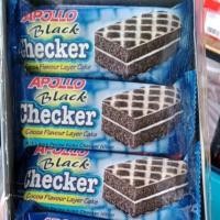 ราคา เค้ก Apollo Black Checker (อะพอลโลซองน้ำเงิน) (3444838110)