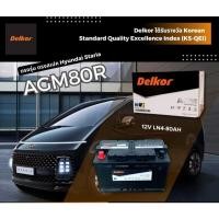 ราคา แบตเตอรี่ DELKOR รุ่น AGM80R (ส่งด่วนได้รับสินค้าวันนี้) 12V 80AH (SMF) แบตเตอรี่แห้ง (28208557361)