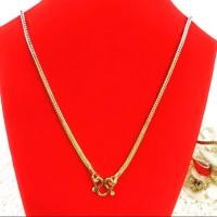 ราคา สร้อยคอเงินแท้3กษัตริย์3สีลายกระดูกงู20นิ้วฟุต (6117699814)