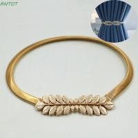ราคา สายรัดหัวเข็มขัดม่าน มากมาย ยืดยืดหยุ่นโลหะม่านใบผูก,ที่เรียบง่ายทันสมัยสีทองสีเงินโซ่อเนกประสงค์เข็มขัดเอวผ้าม่านอุปกรณ์ตกแต่ง (44858784151)
