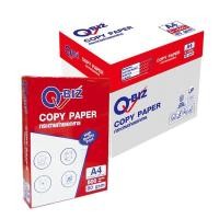 ราคา Q-BIZ คิวบิซ กระดาษถ่ายเอกสาร A4 80 แกรม 500 แผ่น x5 รีม กระดาษA4 กระดาษ (18721034036)
