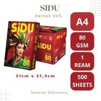 ราคา กระดาษ Sidu HVS A4 80 Gsm / HVS กระดาษภาพถ่าย Sinar Dunia A4 80 Gsm / 1 Ream (51857144103)