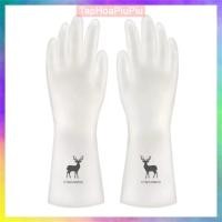 ราคา ถุงมือยาง เหนียวสุดๆ สําหรับล้างจาน ล้างจาน ซักรีด ไร้กลิ่นให้มือ ปลอดภัย (40413524528)