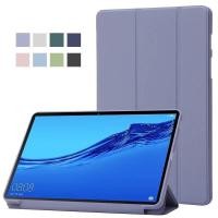 ราคา Funda สําหรับ Huawei Mediapad M5 Lite 10 กรณี 10.1 Trifold หนังนุ่มขาตั้งแท็บเล็ตสําหรับ Huawei Mediapad M5 Lite กรณี 10 1 นิ้ว (51955817521)