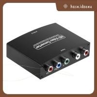 ราคา hzsxjdzaxu1 ชุด Black Ypbpr+L/Raudio to HDMI-Compatible Converter Ypbpr to HDMI Component to HDMI HighDefinition Converter (29163269790)