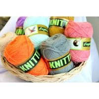 ราคา ไหมพรมอีเกิ้ลเส้นเล็ก4ply (10001) (2296703656)