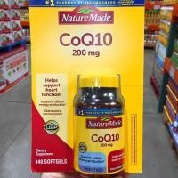 ราคา Nature Made CoQ10 200 mg 140 Softgels โคคิวเทน บำรุงหัวใจ ต่อต้านสารอนุมูลอิสระ เพิ่มภูมิคุ้มกัน และ การเผาผลาญพลังงาน (40571888055)