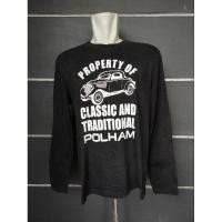 ราคา เสื้อยืดแขนยาวสีดํา Polham (29187942203)