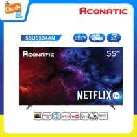 ราคา Aconatic LED Smart TV (Netflix License) 4K 55 นิ้ว รุ่น 55US534AN รับประกันศูนย์ 3ปี (9907596569)