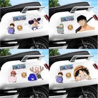 ราคา One Piece Luffy Zoro Electric Car Stickers Bumper Stickers Paper Yadi No. 9 TAILG Cartoon Fun Bumper Stickers Scratch Cover Stickers Yw7b (40980182877)